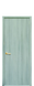 Дверное полотно "Стандарт-глухое" цвет кедр