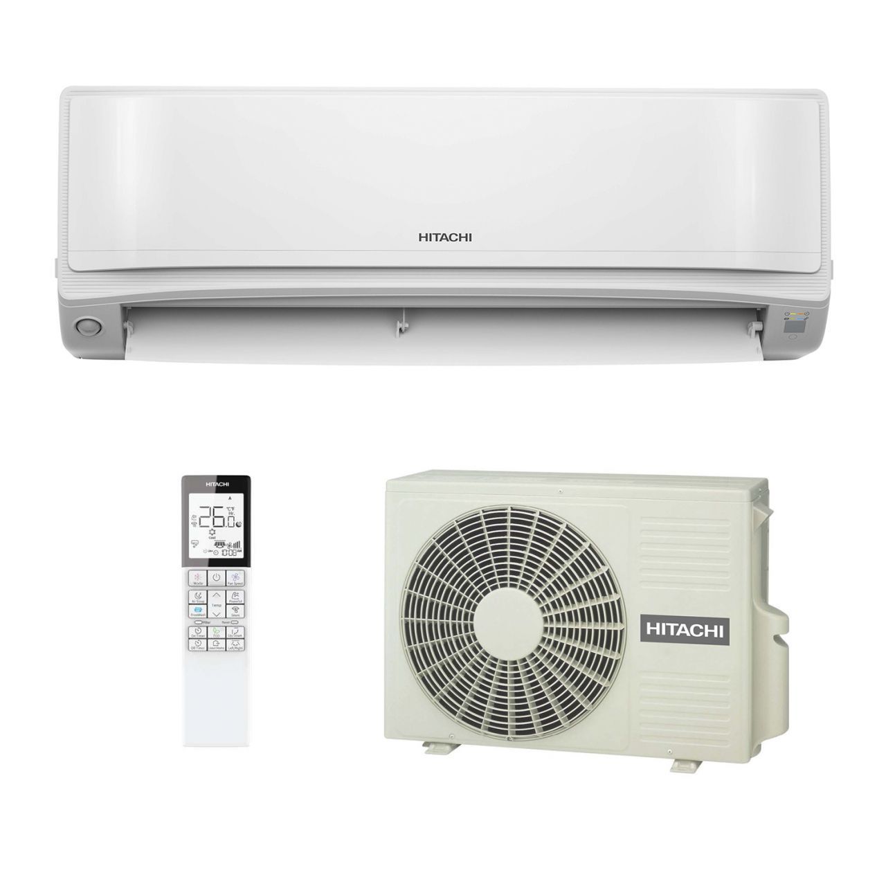 ➤ Кондиционеры HITACHI ➤ RAK-VJ25PHAE/RAC-VJ25PHAE