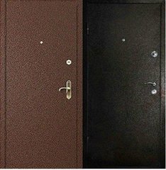 Двери металлические (уличное покрытие) 2 замка