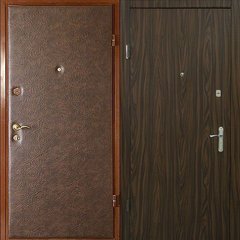 Дверь металлическая (квартирное покрытие) 2 замка
