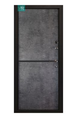 Двері металеві ПК-209 ЕЛІТ Мармур темний
