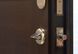 Дверь металлическая ПК-180/161 ЭЛИТ Венге горизонт темный/Царга Мадрид венге